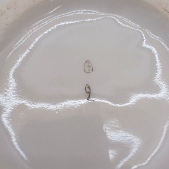 Vintage Japanese Kutani Style Porcelain Lidded Sugar Bowl Pot Hand Painted - Picture 10 of 13